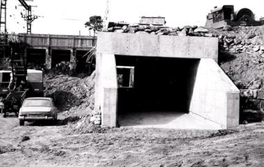 Construction work for duplicating the Como Railway Bridge c 1970_MF004245_Picture Sutherland Shire (1)