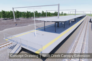 Wolli Creek Station Canopy Extension