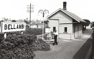 Bellambi Station 1966 from the NSW State Archives