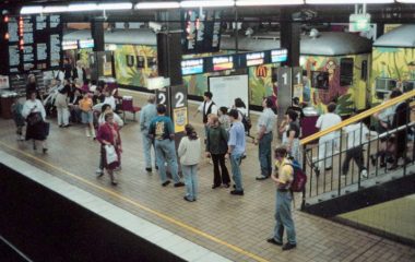 Sydney Town Hall Station Platform 2 1999