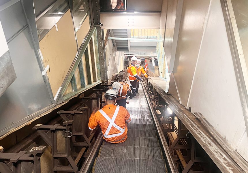 Degnan replace Town Hall escalator 2023