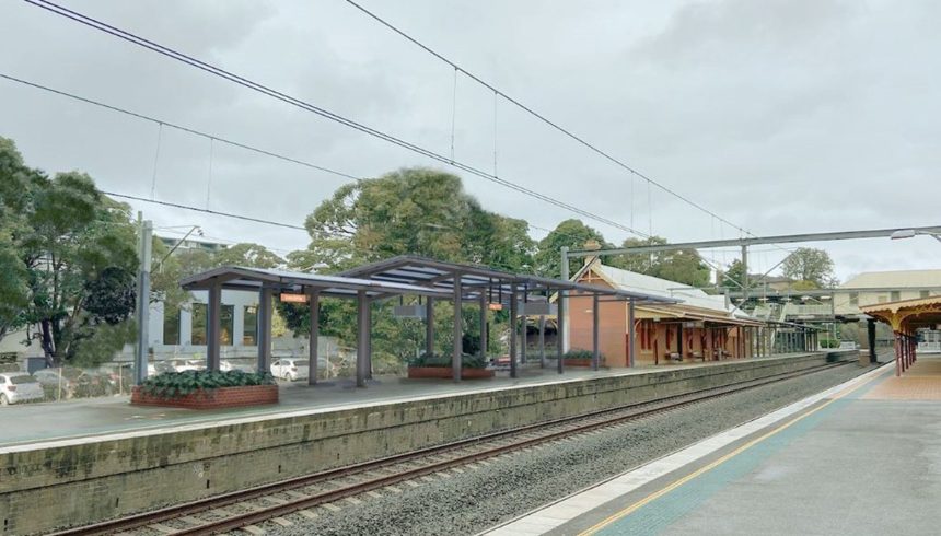 Arncliffe Station Platform Canopy Extension