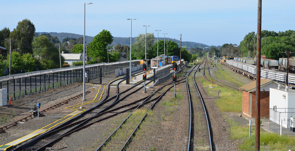 Moss Vale Stabling year before upgrades