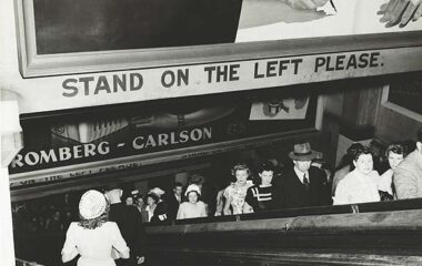 Rail-commuters-on-the-escalators-at-Wynyard-Railway-Station-25-February-1948-380x240