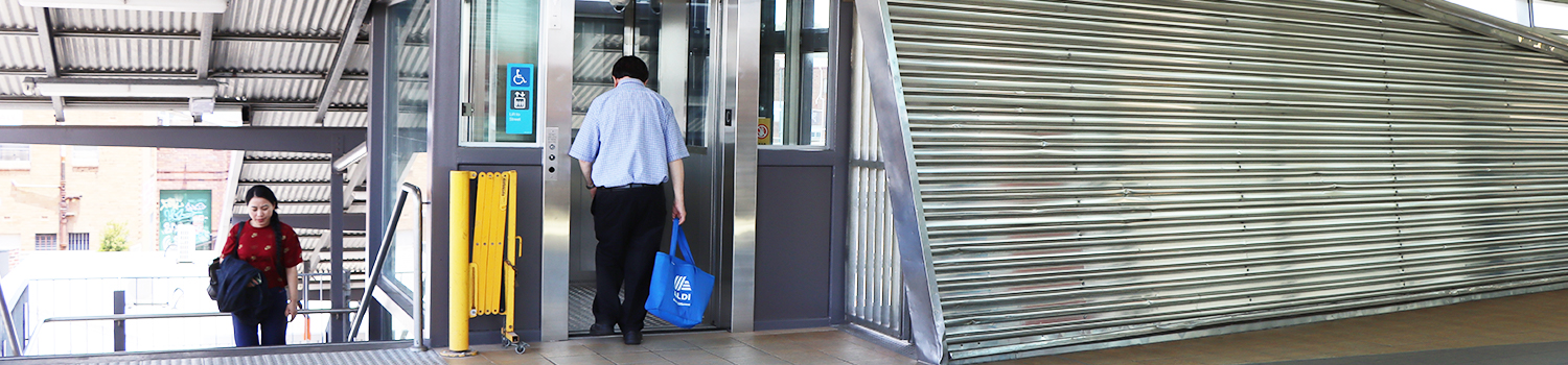 Lift replacement completed at Rockdale Station