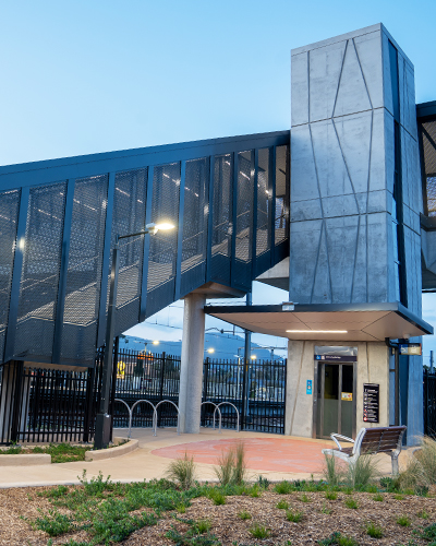 Unanderra Station Upgrade lifts and footbridge 2024