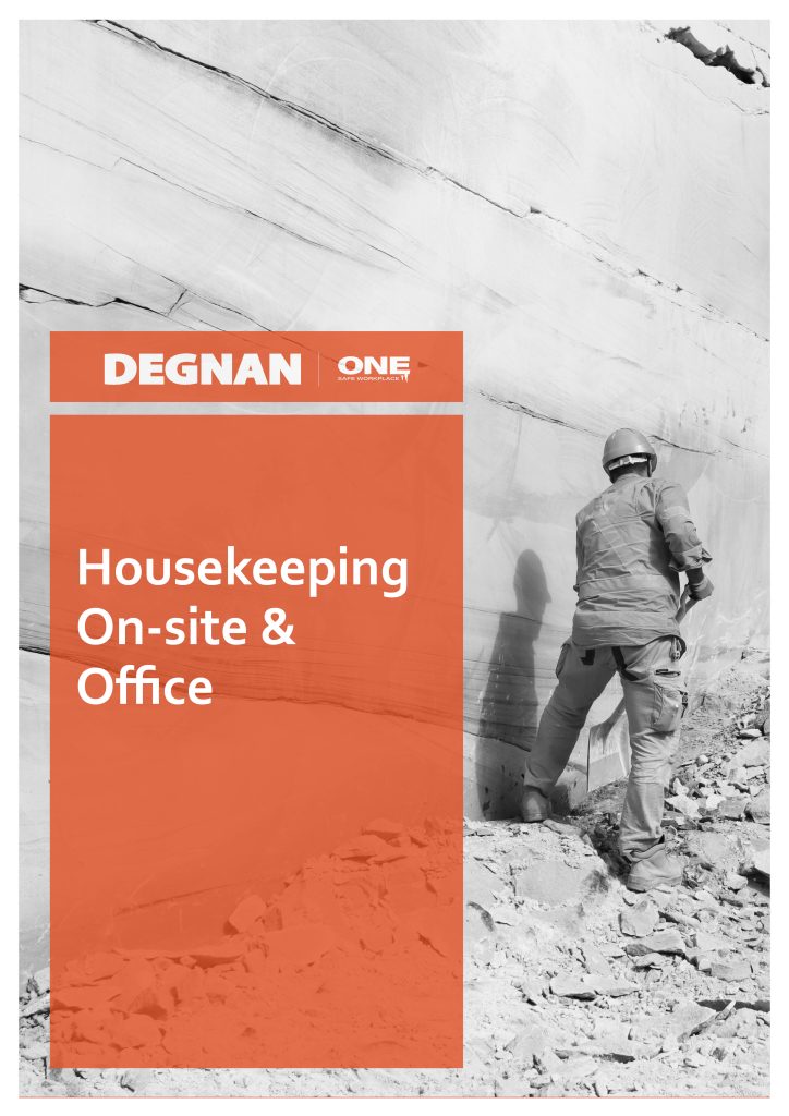 Safety Focus June 2025 Housekeeping On-site and in Office