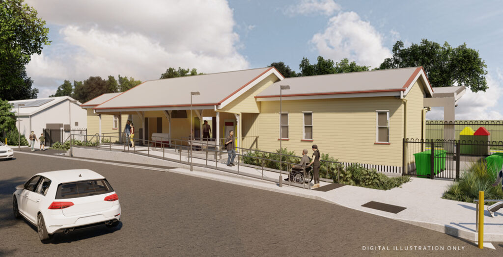 QR Digital Illustration Shorncliffe Station Renewal