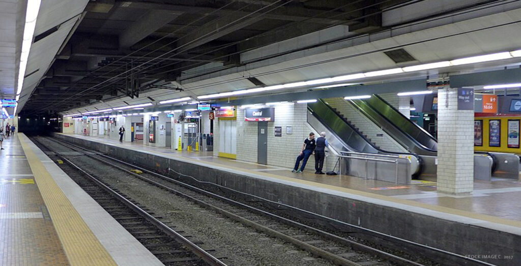 Wikimedia Image Central Station Brisbane circa.2017 https://commons.wikimedia.org/wiki/File:Central_railway_station,_Brisbane,_2017_(01).jpg